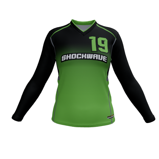 Ladies Custom Jerseys Bombshell Womens Volleyball Jersey. (x 11)