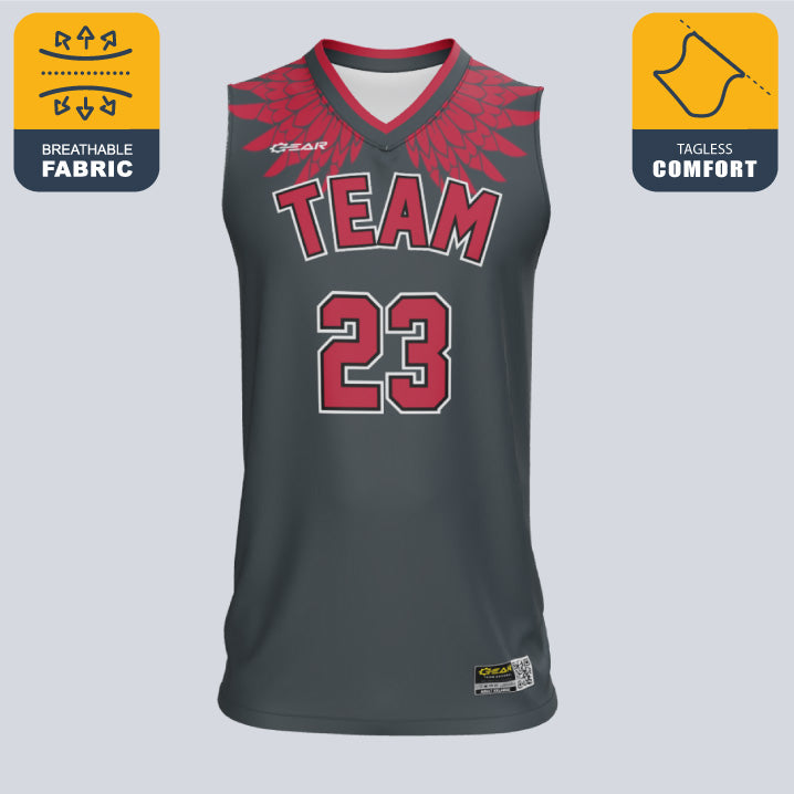 Load image into Gallery viewer, Custom Wings Basketball Jersey
