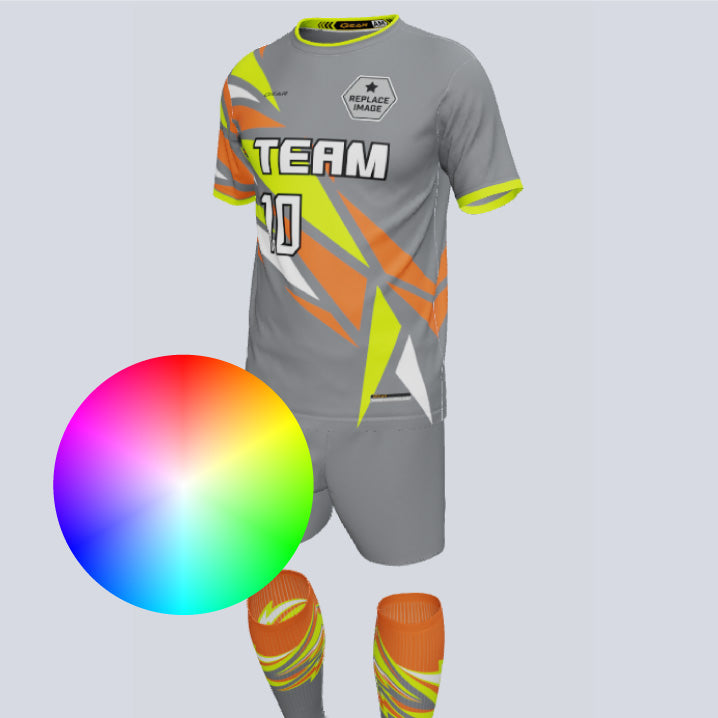 Load image into Gallery viewer, Premium Breach Custom Soccer Uniform w/Custom Socks
