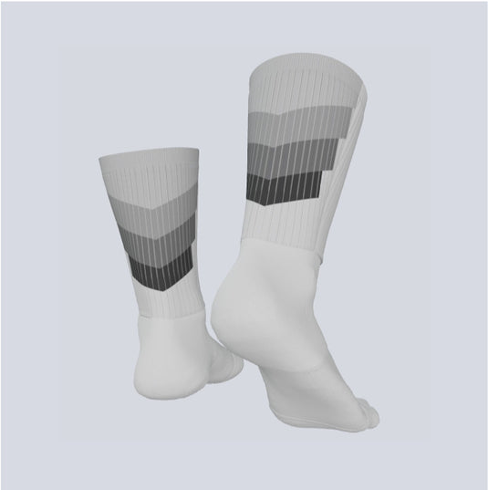 custom Chevron Crew Socks for a sports team