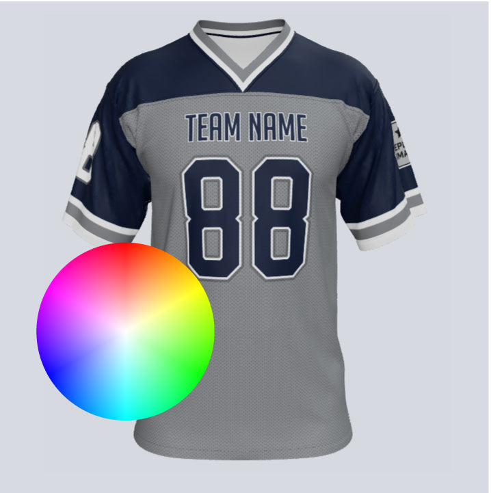 Load image into Gallery viewer, Custom Core Fan Football Jersey