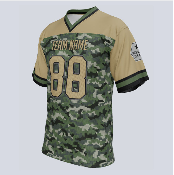 Load image into Gallery viewer, Custom Core Fan Football Jersey
