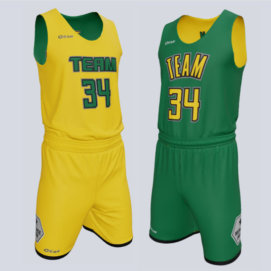 Custom Reversible Single-Ply Basketball Core Uniform