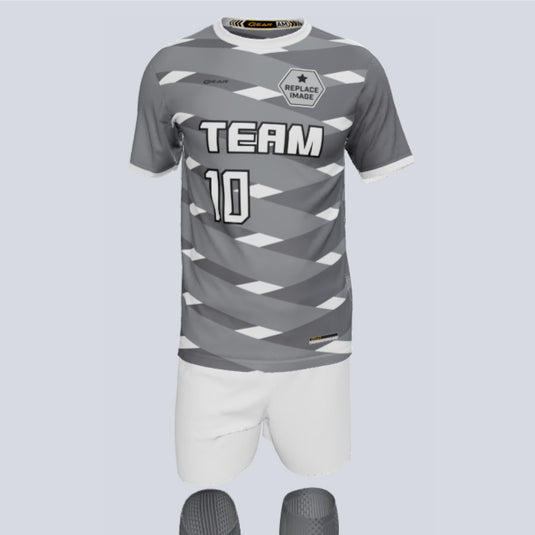 Premium Cross Custom Soccer Uniform w/Custom Socks