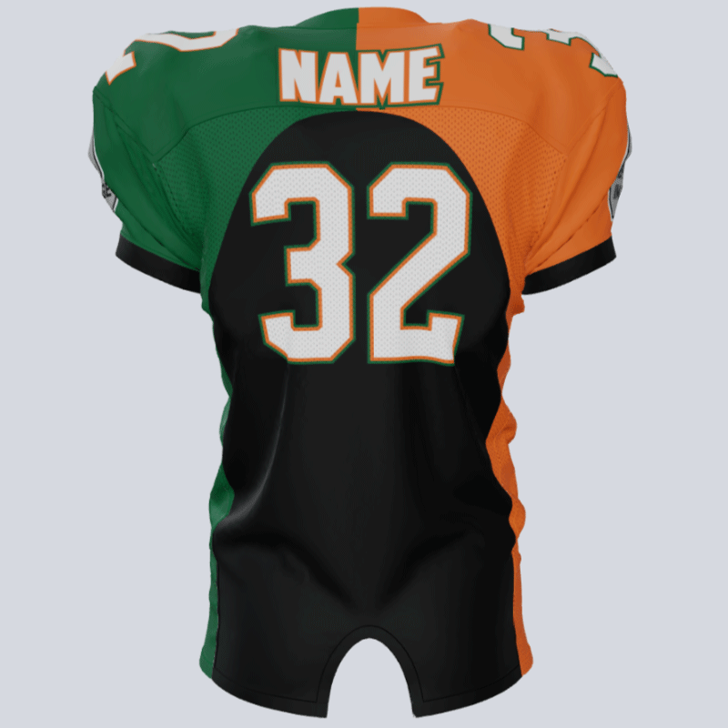 Load image into Gallery viewer, Custom Split Fitted Football Jersey