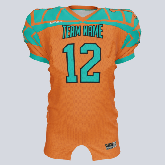 Custom Force Fitted Football Jersey