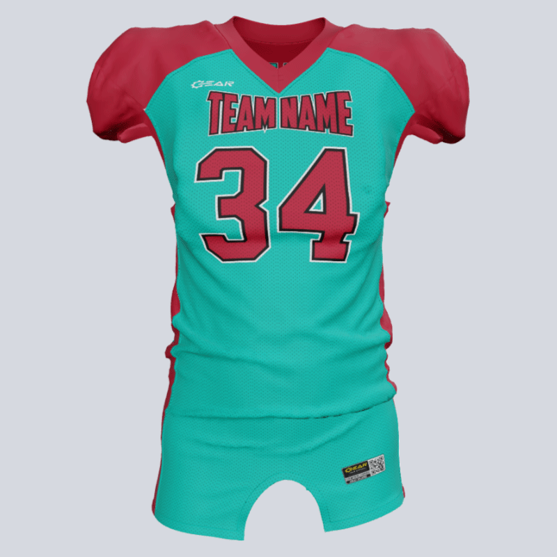 Custom Core Fitted Football Jersey – Gear Team Apparel