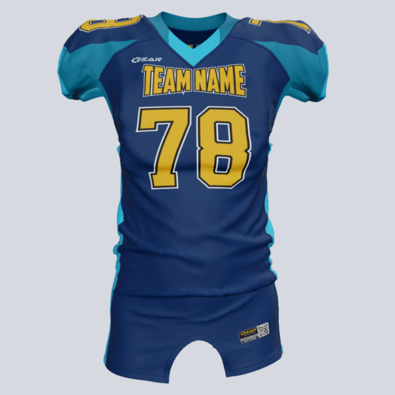 Game On Football Yellow Gold Jersey Field Sublimation File or