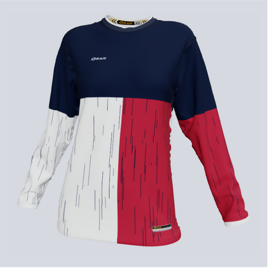 Unisex Flag Long Sleeve Jersey