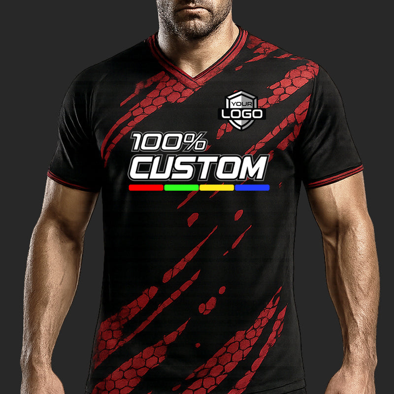 Load image into Gallery viewer, Custom Hex Premium V-Neck Jersey