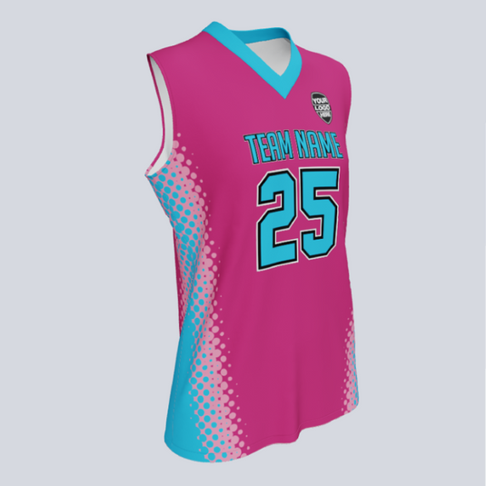 Bubbles Ladies Lacrosse Sleeveless Jersey