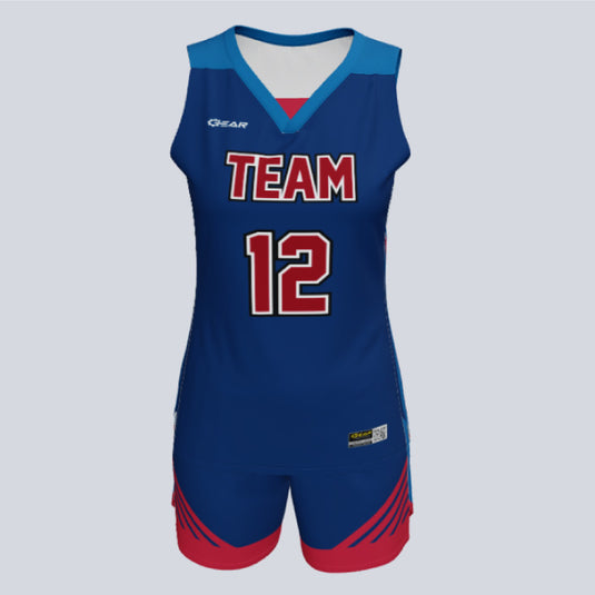 Custom Ladies Basketball Premium Nebula Uniform