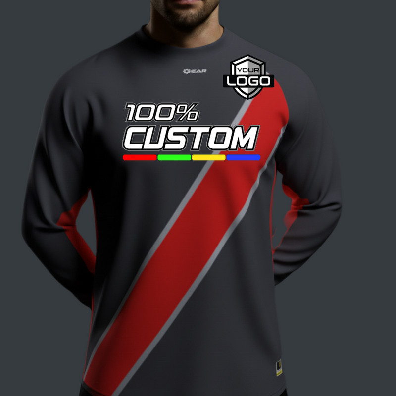 Load image into Gallery viewer, Long Sleeve Custom Admiral Jersey