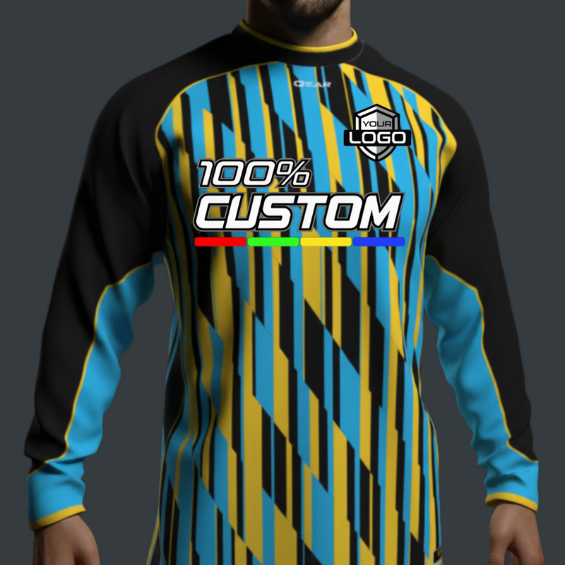 Load image into Gallery viewer, Long Sleeve Custom Panic Jersey