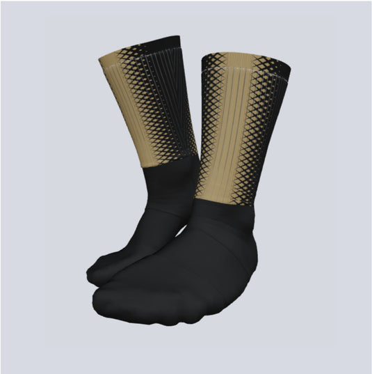 Front view of Custom Mamba Crew Socks