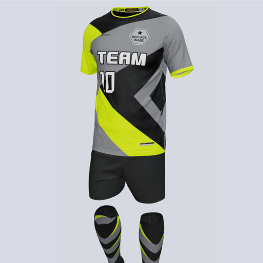 Premium Nitro Custom Soccer Uniform w/Custom Socks