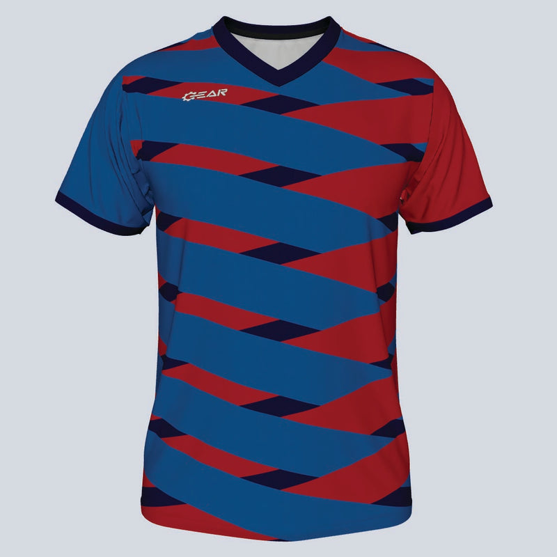 Load image into Gallery viewer, Custom Cross Premium V-Neck Jersey