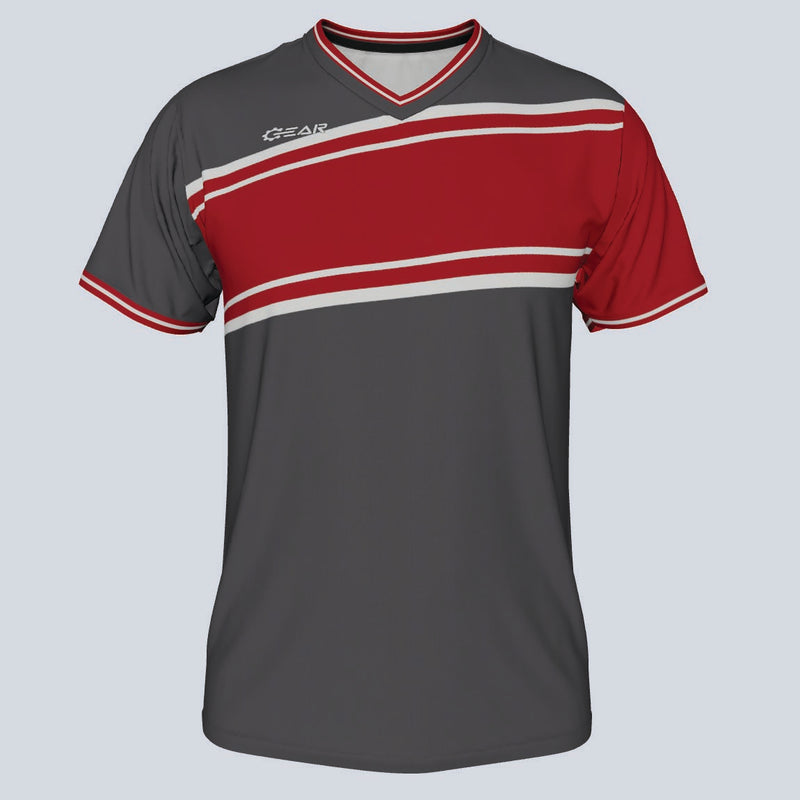 Load image into Gallery viewer, Custom Strip Premium V-Neck Jersey