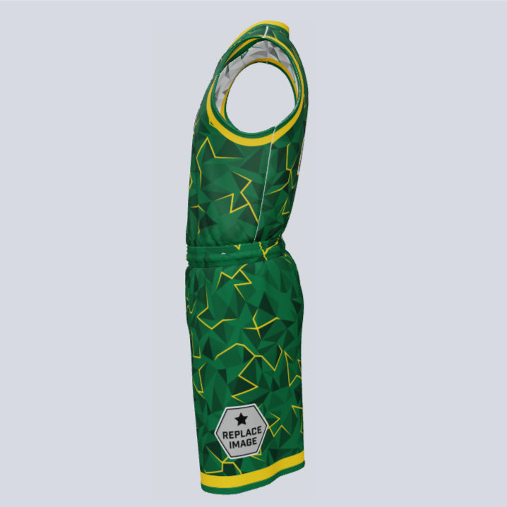 Load image into Gallery viewer, Custom Reversible Double Ply Basketball Prism Uniform