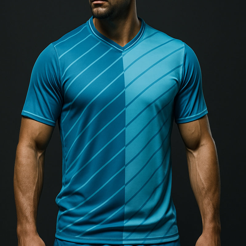 Load image into Gallery viewer, Custom Split Premium V-Neck Jersey