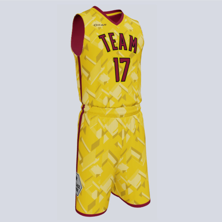 Load image into Gallery viewer, Custom Reversible Double Ply Basketball Steal Uniform