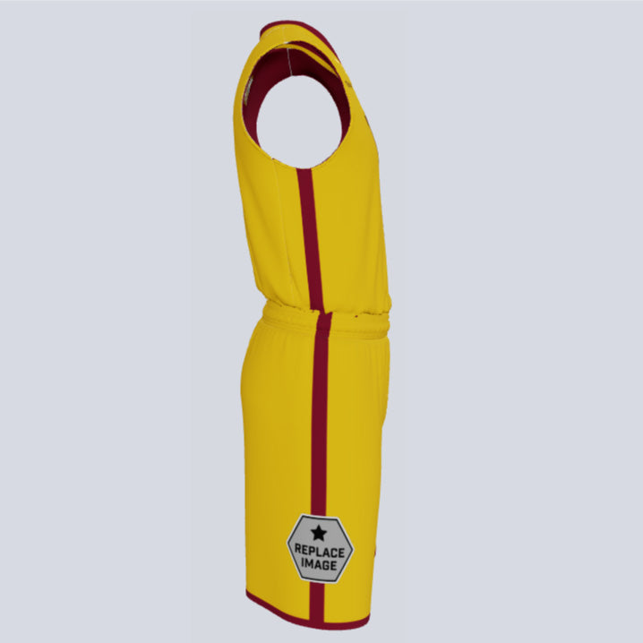 Load image into Gallery viewer, Custom Reversible Double Ply Basketball Steal Uniform