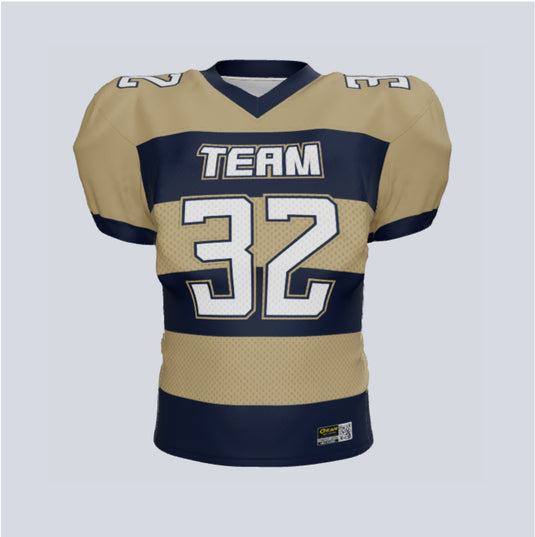 Custom Stripes ECO Football Jersey designed for performance and sustainability