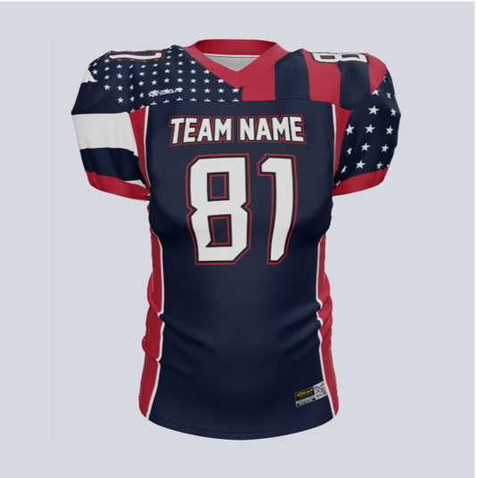 Custom Team America Flex Football Jersey