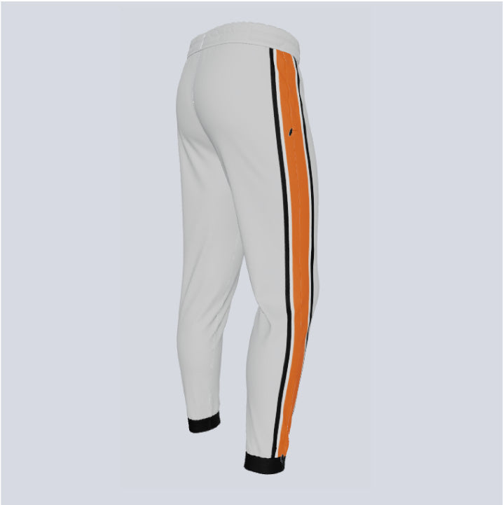 Load image into Gallery viewer, Custom Thin Stripe Track Pant w/Ankle Zips