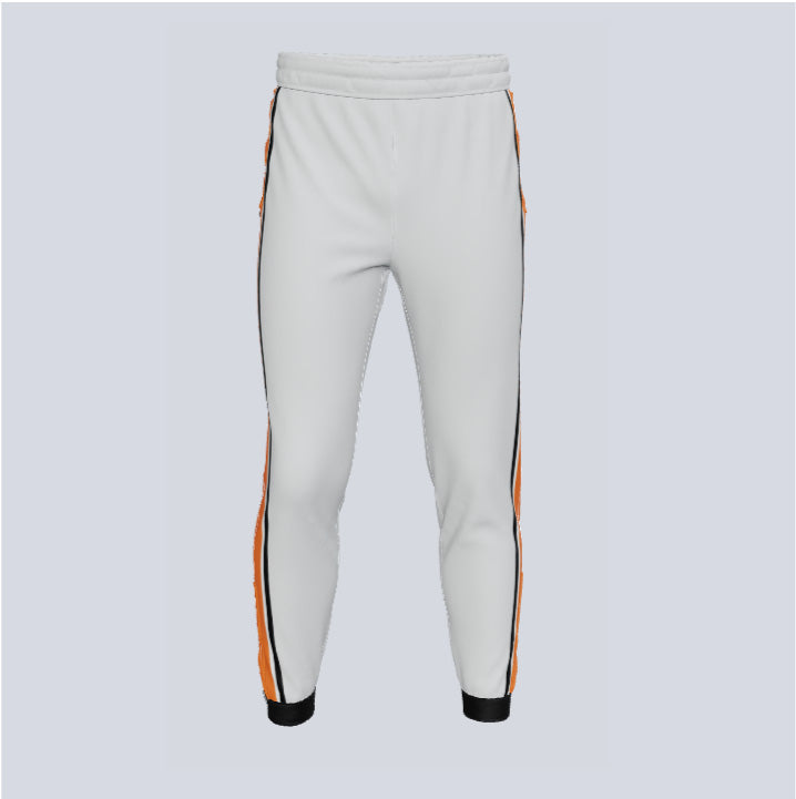 Load image into Gallery viewer, Custom Thin Stripe Track Pant w/Ankle Zips
