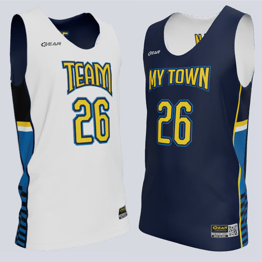 Reversible Single Ply Titan Basketball Jersey