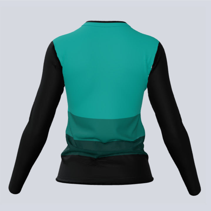 Load image into Gallery viewer, Back view of moisture-wicking custom Unreal team jersey
