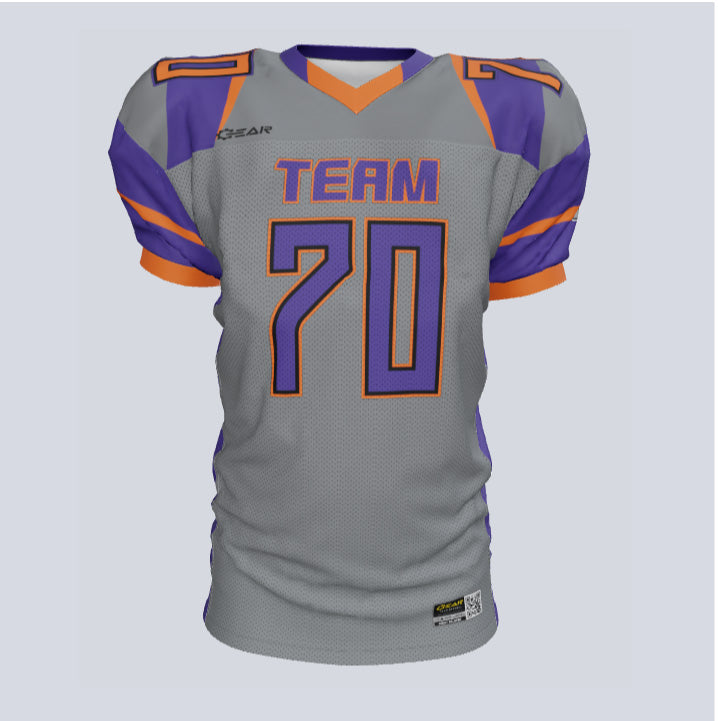 Custom Varsity Loose-Fit Football Jersey – Gear Team Apparel
