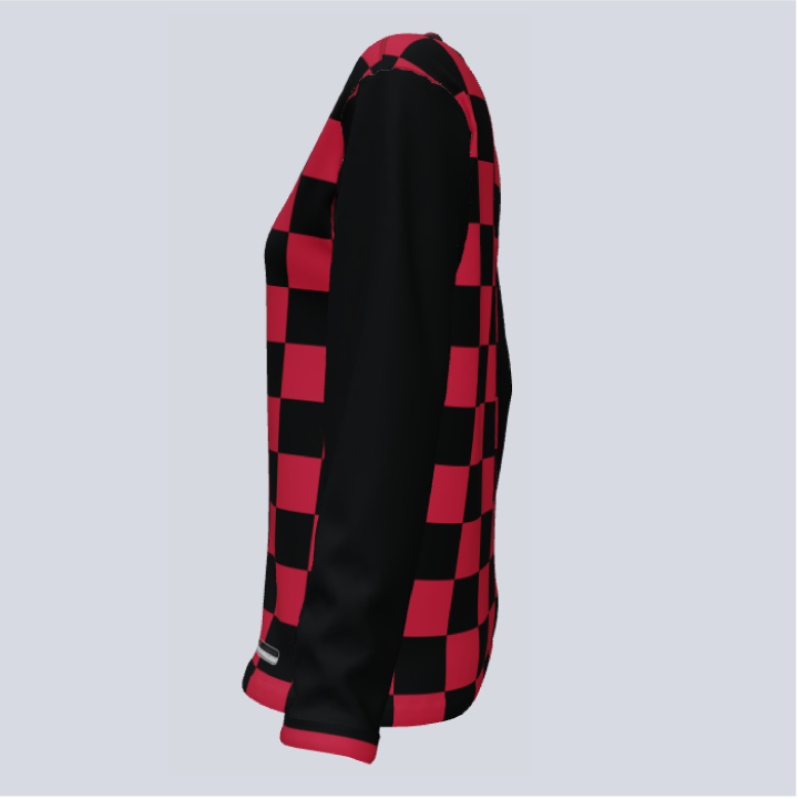 Load image into Gallery viewer, Unisex Checker Long Sleeve Jersey