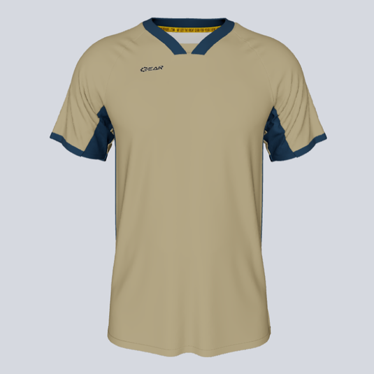Front view of custom Core team jersey with DuraCool sublimated fabric