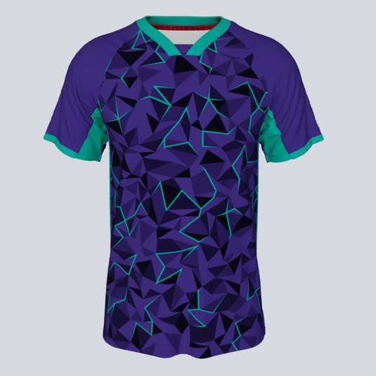 Front view of custom Prism team jersey with DuraCool sublimated fabric