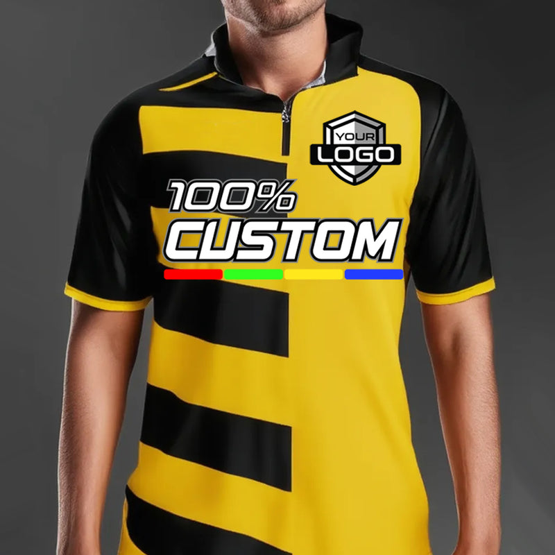 Load image into Gallery viewer, Dortmund Short Sleeve 1/4 ZIP