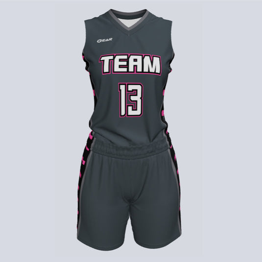 Ladies Custom Basketball Rebound Uniform