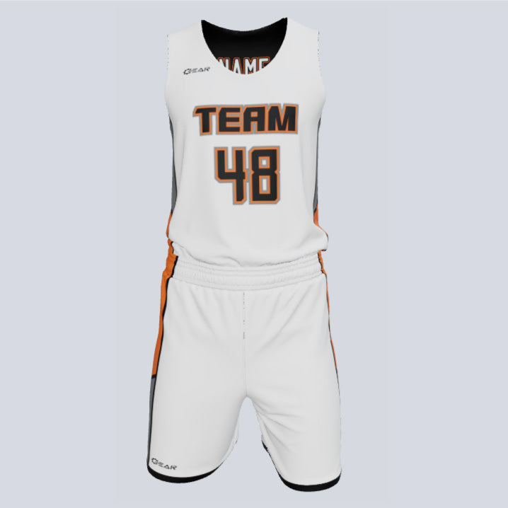 Load image into Gallery viewer, Custom Reversible Single-Ply Basketball Throttle Uniform