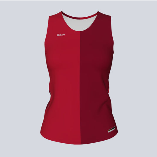 Ladies Custom Fitted Track Singlet Atlas Jersey