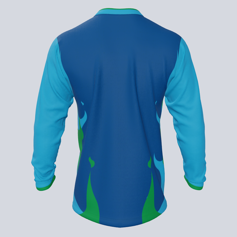Load image into Gallery viewer, Custom Fire Long Sleeve Jersey