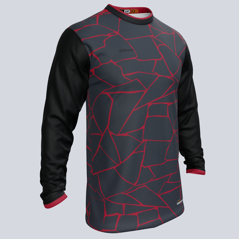 Load image into Gallery viewer, Custom Cracked Long Sleeve Jersey