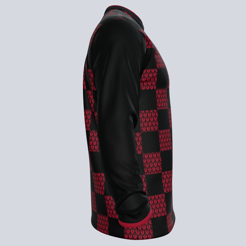 Load image into Gallery viewer, Custom Checkered Long Sleeve Jersey