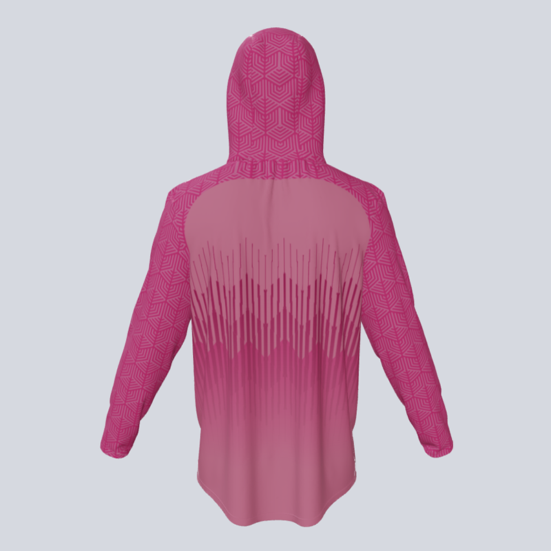 Load image into Gallery viewer, Long Sleeve Lightweight Ghost Fade Hoodie w/pocket
