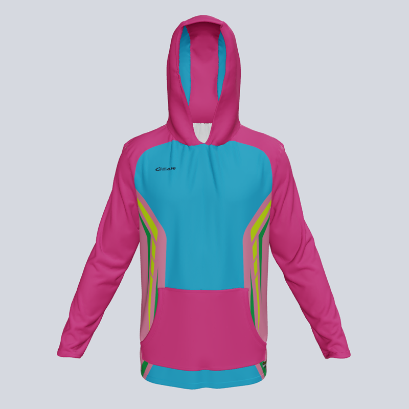 Load image into Gallery viewer, Long Sleeve Lightweight Racer Hoodie w/pocket
