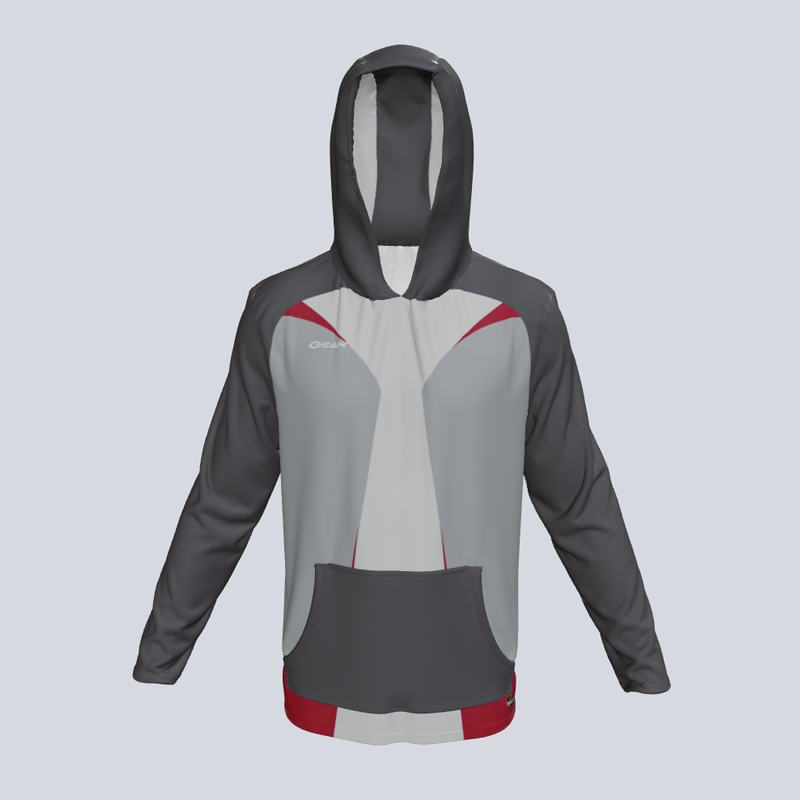 Load image into Gallery viewer, Long Sleeve Side Tech Hoodie w/pocket