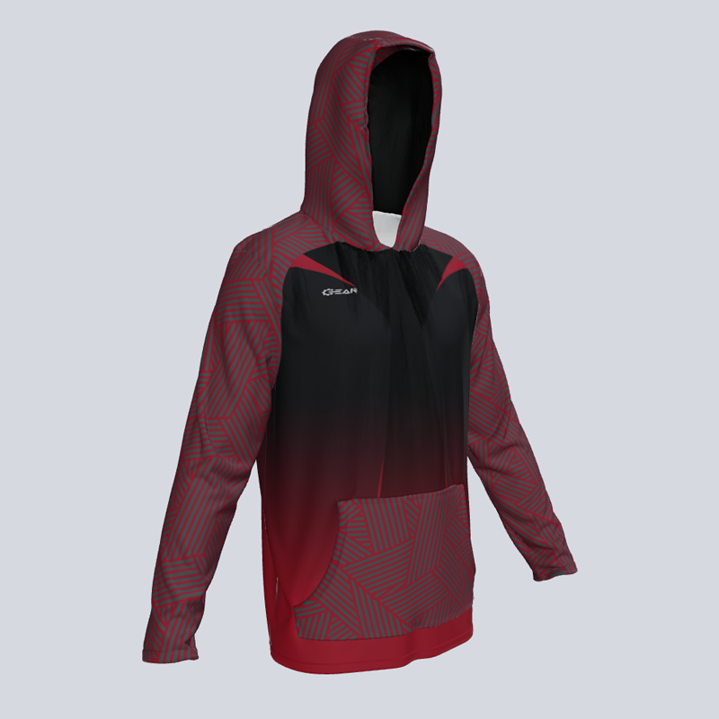Load image into Gallery viewer, Long Sleeve Side Tech Hoodie w/pocket