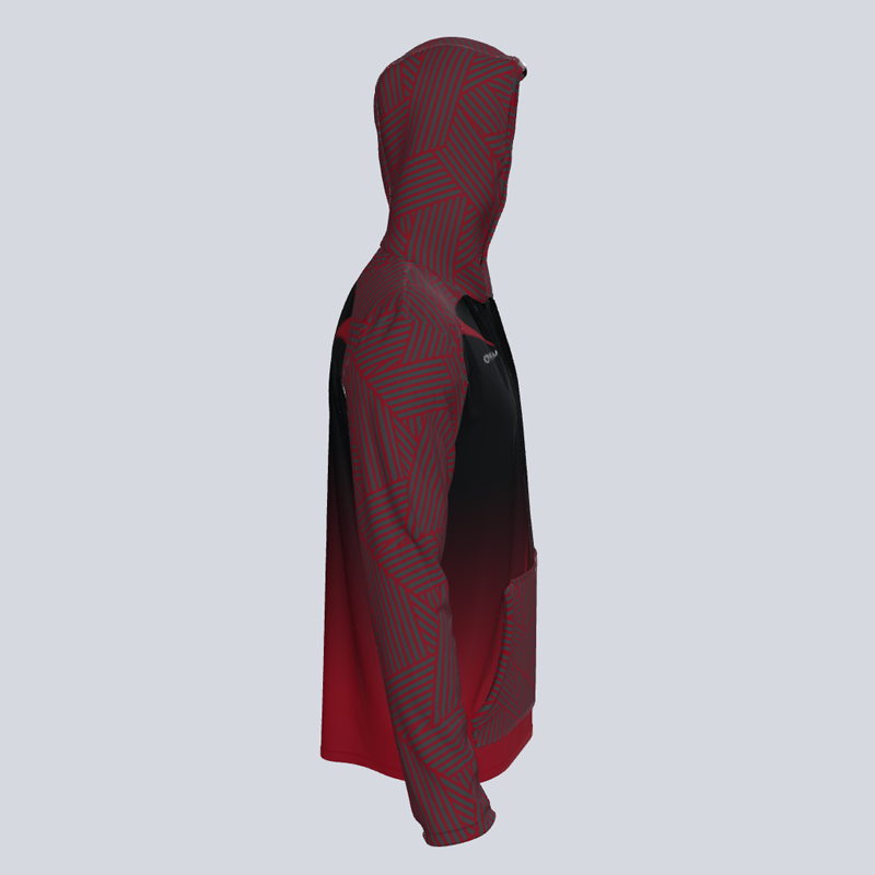 Load image into Gallery viewer, Long Sleeve Side Tech Hoodie w/pocket
