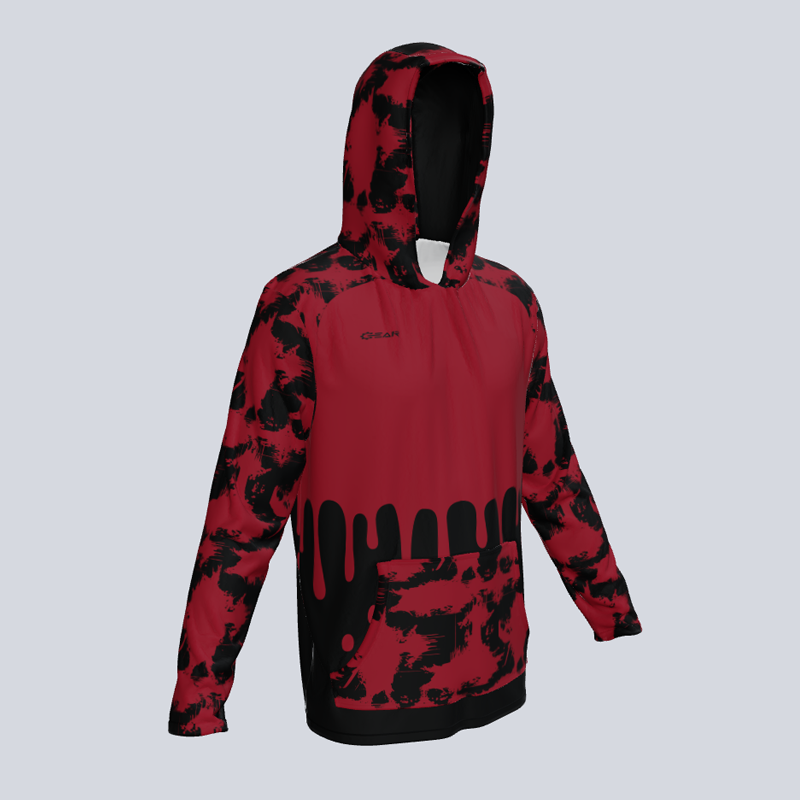 Load image into Gallery viewer, Long Sleeve Splash Hoodie w/pocket