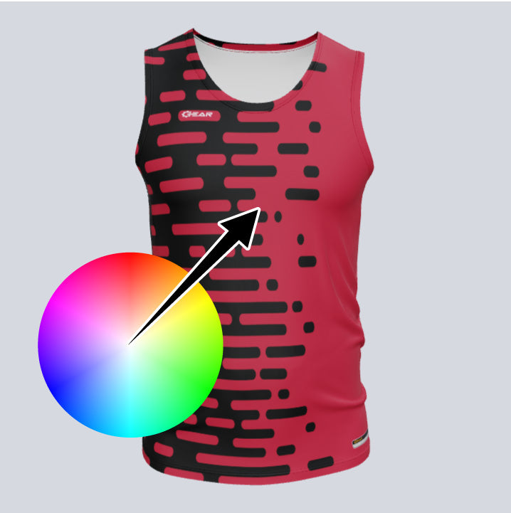 Load image into Gallery viewer, Custom Fitted Track Singlet Dash Jersey
